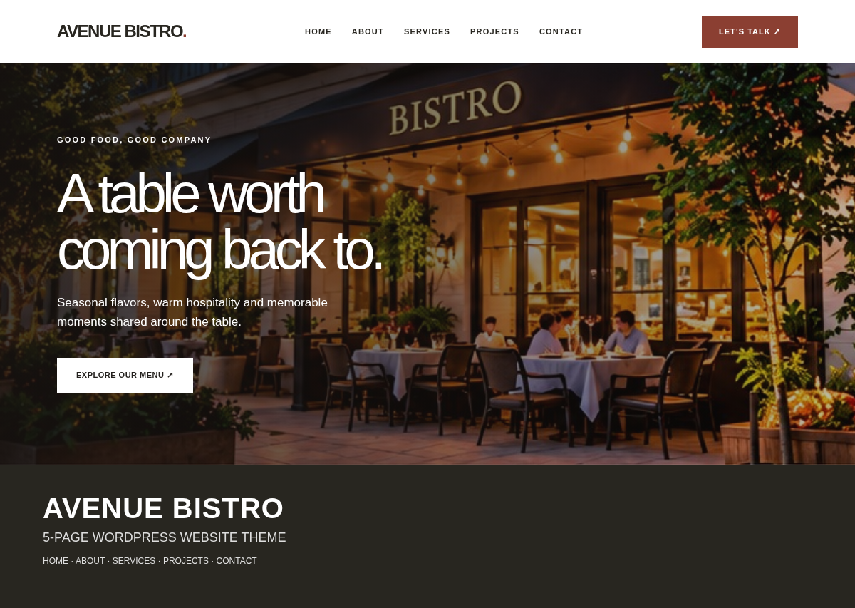 Avenue Bistro
