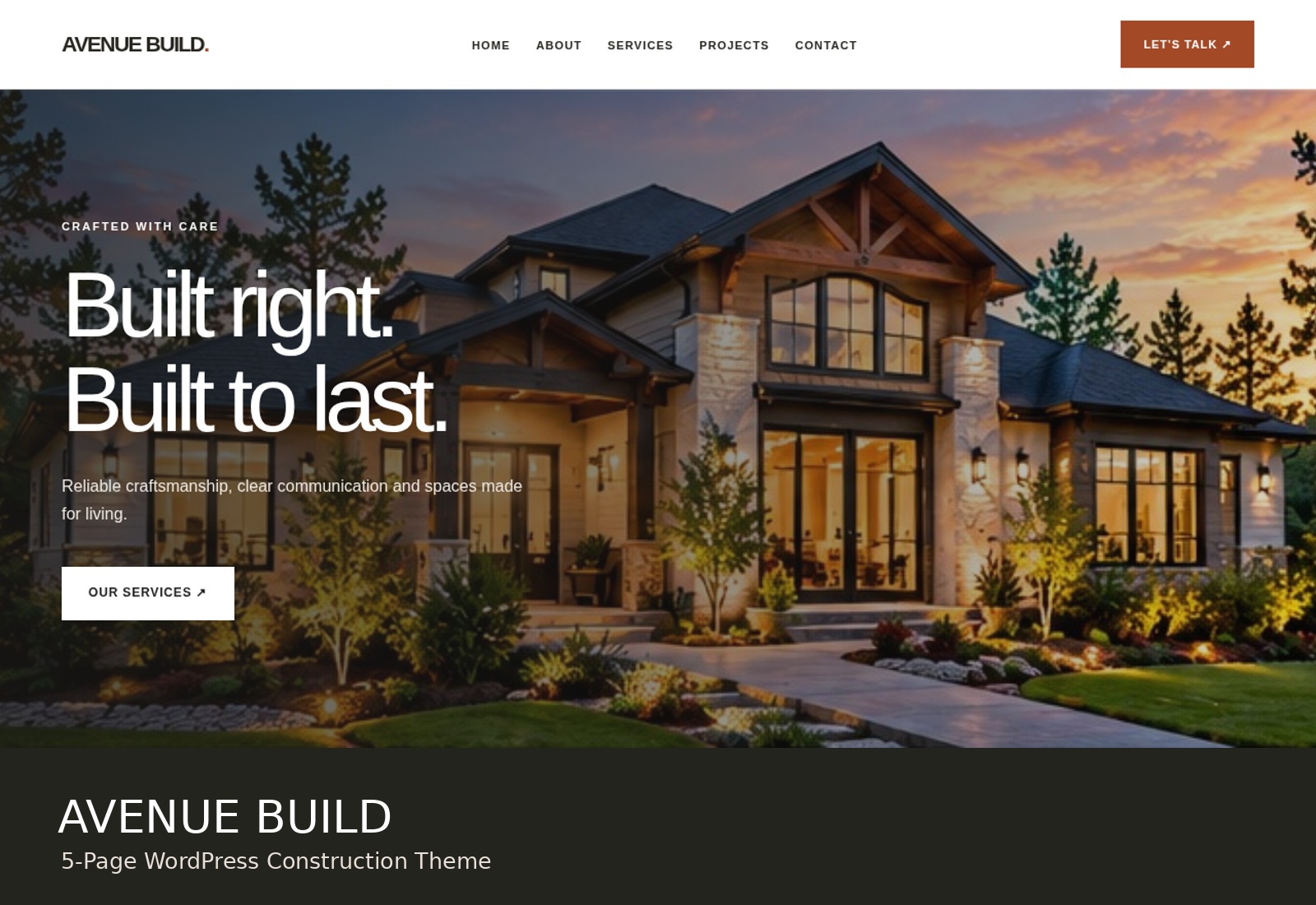 Avenue Build